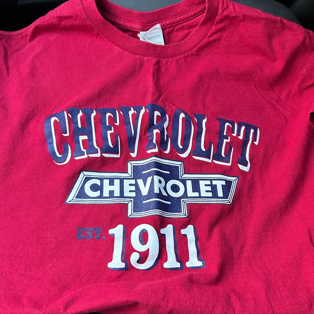 Chevrolet Logo Graphic Tee Early Automotive History Founded 1911 Chevy Trucks